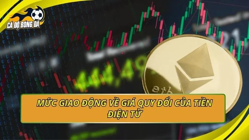 Mức giao động về giá quy đổi của tiền điện tử