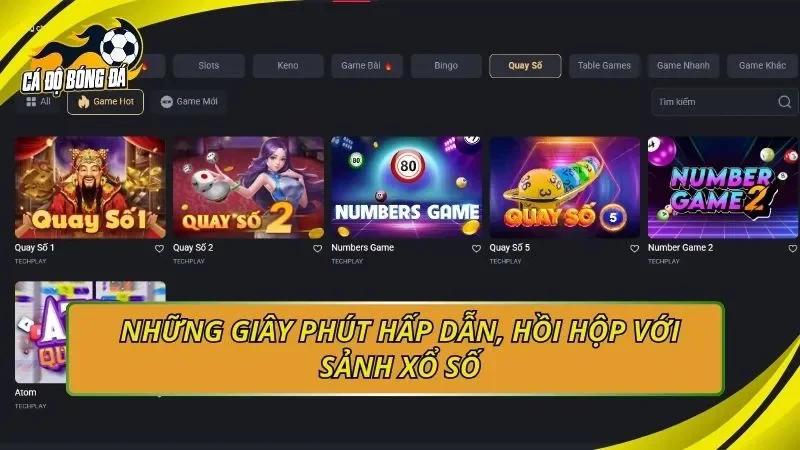 Những giây phút hấp dẫn, hồi hộp với sảnh xổ số